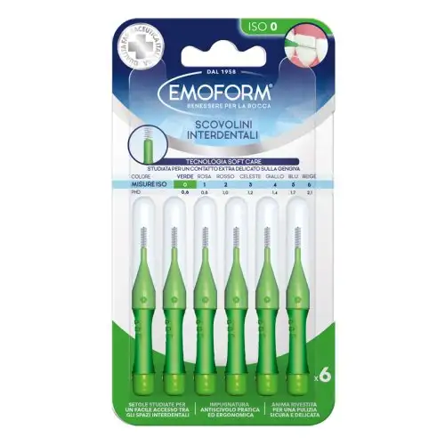 BROSSE EMOFORM ISO 0 VERTE
