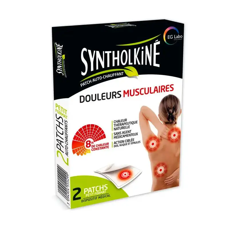 Syntholkiné Patch Chauffant Petit Format - 2 Patchs