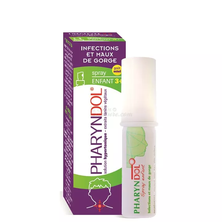 Pharyndol Spray Bucal Maux de Gorge Enfant 20 ml