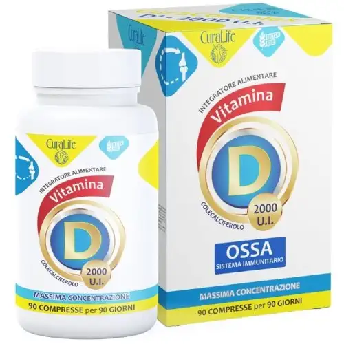 CuraComplex D3 2000 U.I. CuraLife 90 SoftGel