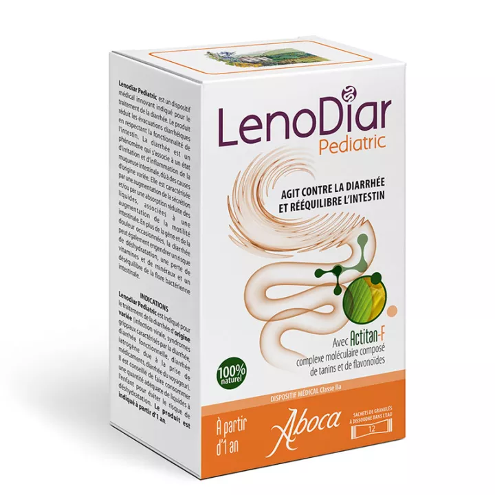 Aboca Lenodiar Pediatric Diarrhée infantile 12 sachets