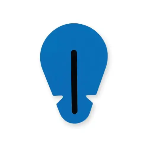 CAPTEUR AMBU BLEU SUR ÉLECTRODE