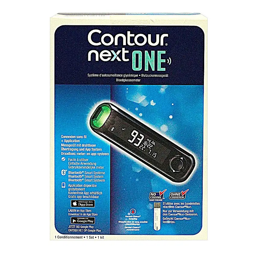 Contour Next One Glucomètre - Système d'autosurveillance glycémique