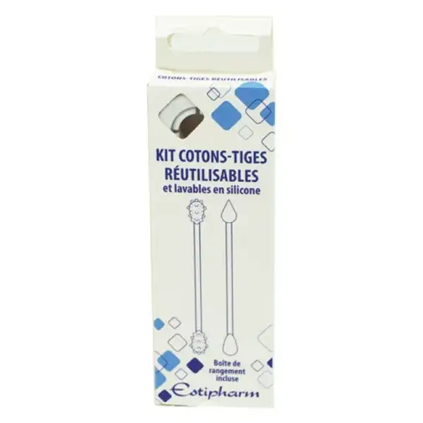 Kit Cotons Tiges Réutilisables