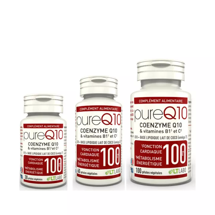 LT Labo Pure Q10 Coenzyme Q10 & Vitamines Fonction Cardiaque