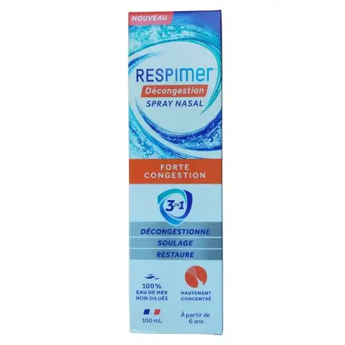 Respimer Décongestion Spray Nasal Forte Congestion - 100ml