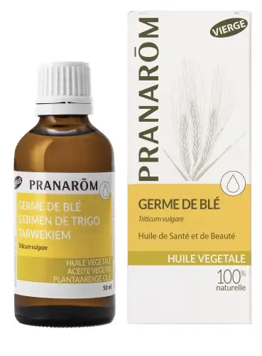 GERME DE BLE - Pranarom Huile Végétale Vierge - Flacon 50ml