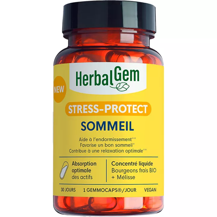 Herbalgem Stress-Protect Sommeil 30 gélules