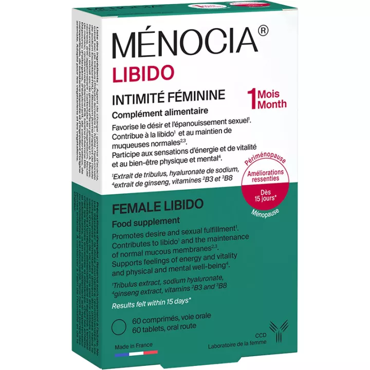 Ménocia Libido Intimité Féminine 60 comprimés