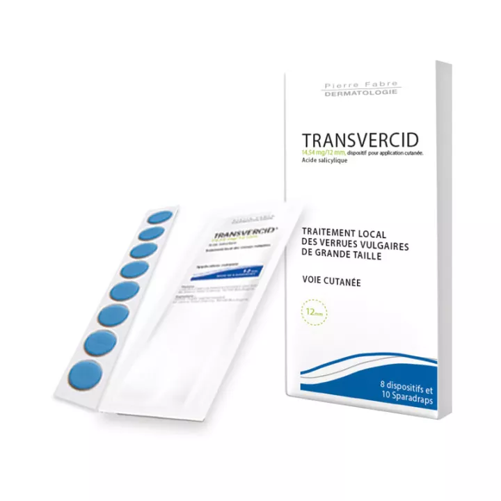 Pierre Fabre Dermatologie Transvercid 12 mm*
