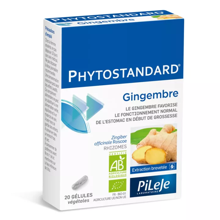 Phytostandard Gingembre 20 gélules Pileje*