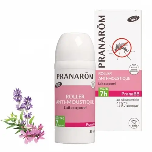 PRANABB - Pranarôm Roller Anti-moustique Bio - Roller 30 ml