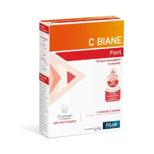 PILEJE - C BIANE Fort - 12 comprimés à croquer