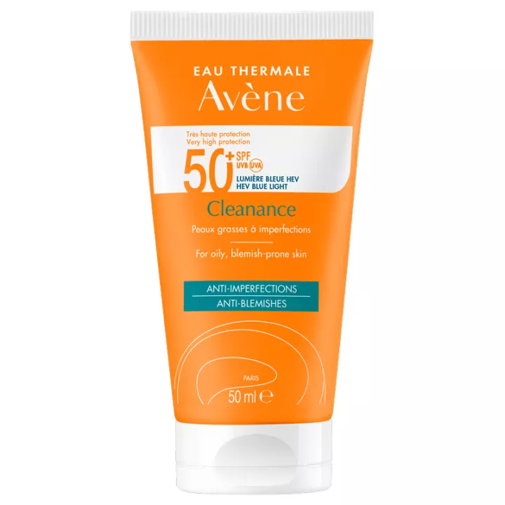 Avène Solaire Cleanance SPF50+ 50 ml