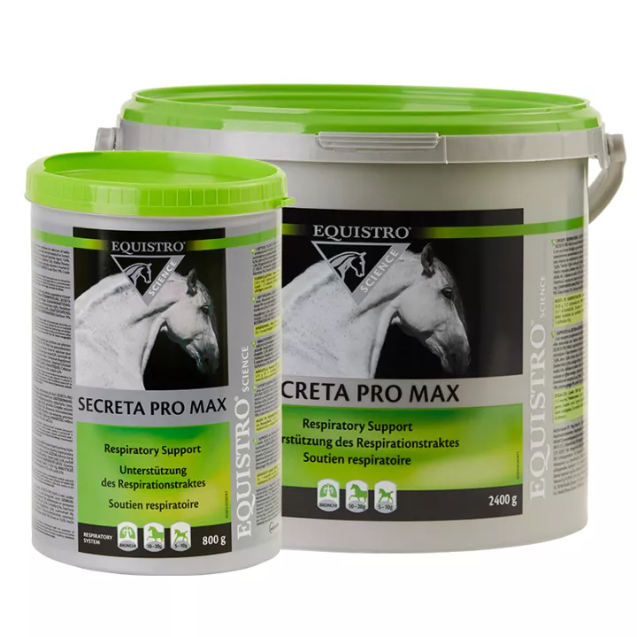 Equistro Secreta Pro Max Soutien Respiratoire Vetoquinol
