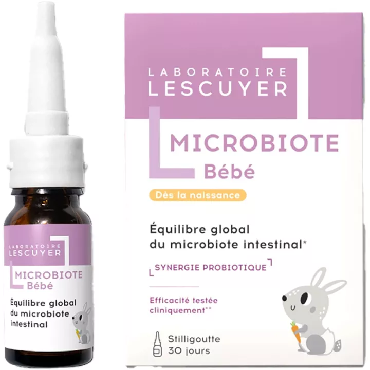 Lescuyer Microbiote Bébé Équilibre Intestinal 8ml