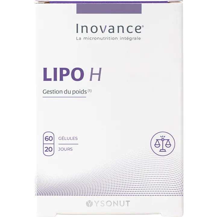 Inovance Lipo H Gestion du Poids 60 gélules