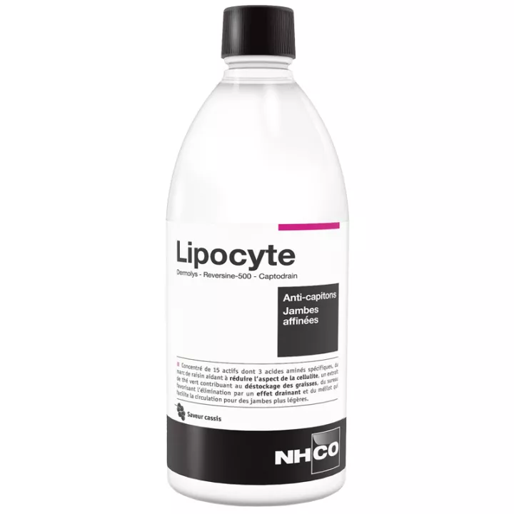 NHCO Lipocyte Anti-Capitons Jambes Affinées Cassis 500 ml