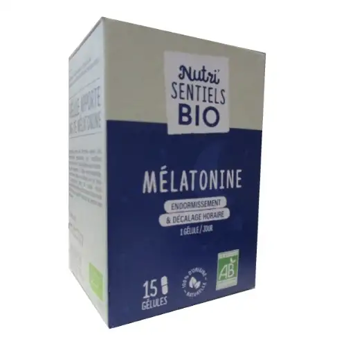 NUTRISANTE Nutrisentiels Mélatonine (15 gélules) BIO