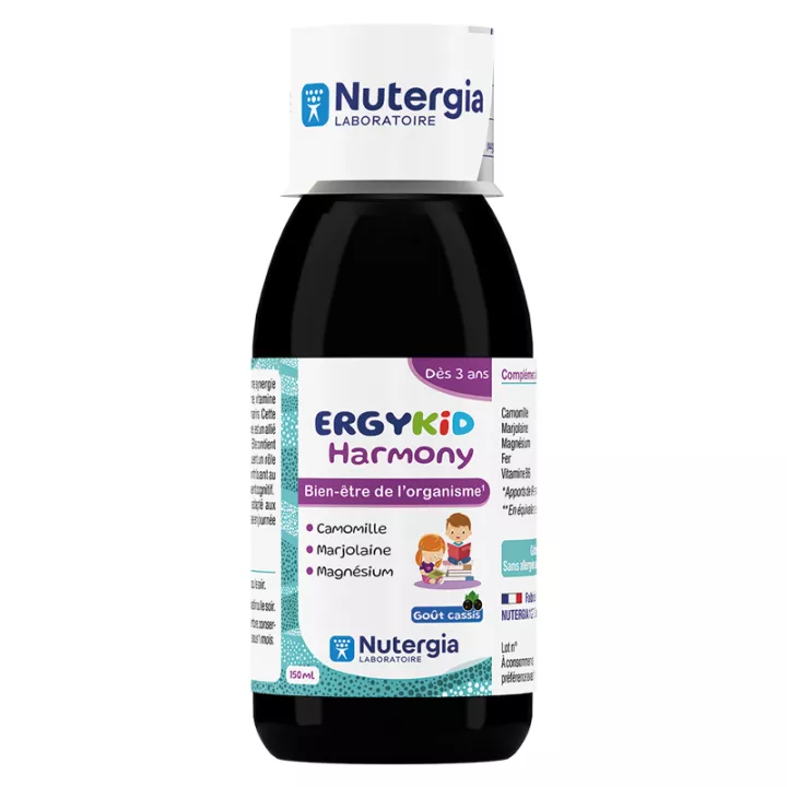 Ergykid Harmony Nutergia Bien-Être de l'Organisme 150 ml