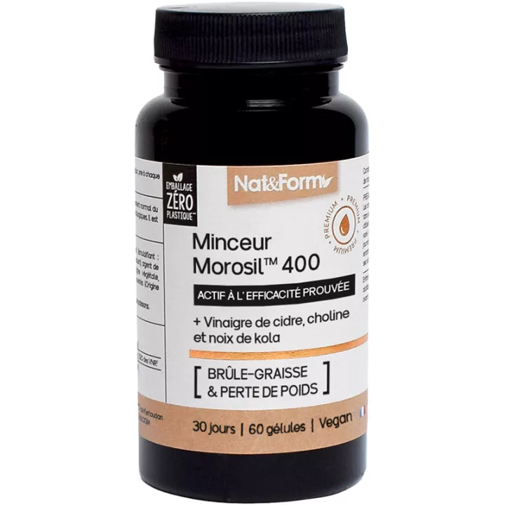 Nat & Form Nutraceutique Minceur Morosil 400 60 gélules