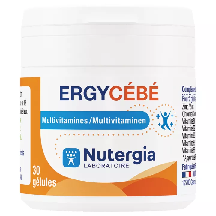 Ergycébé / Ergytonic Multicébé Nutergia Multivitamines