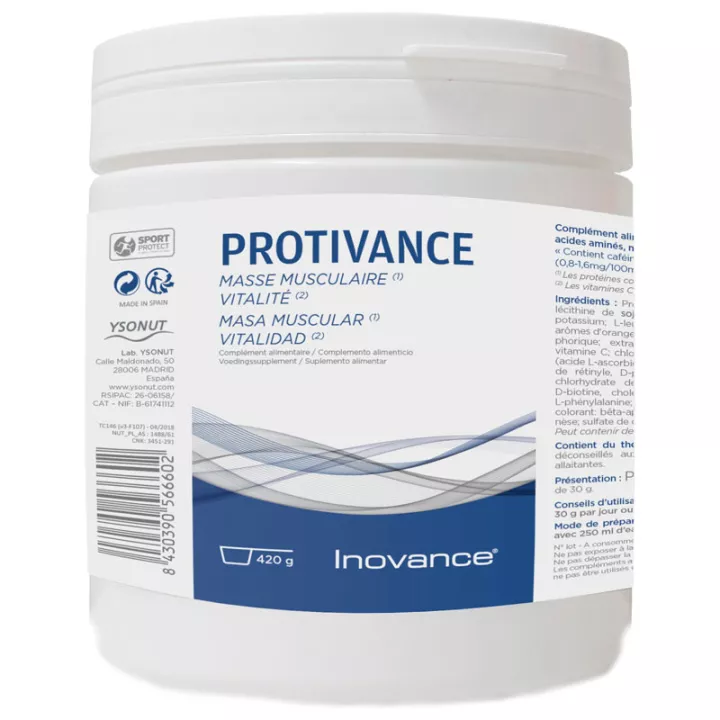 Inovance Protivance Supplémentation en Protéines 420 g*