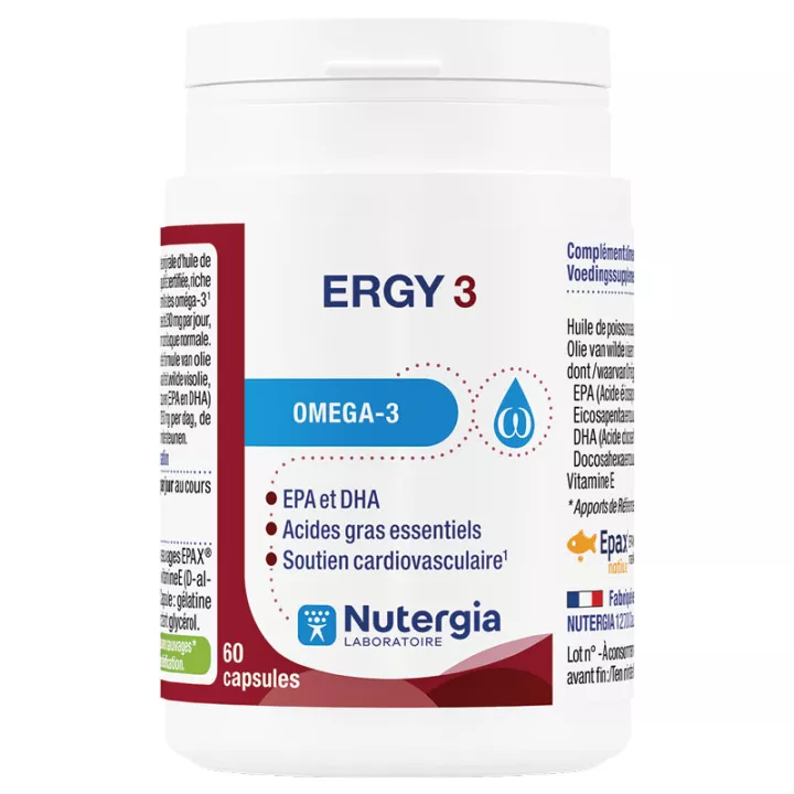 Ergy-3 Nutergia Omega-3 60 capsules