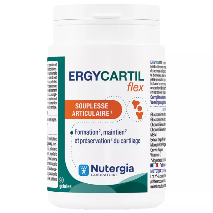 Ergycartil Flex Nutergia Souplesse Articulaire 90 gélules