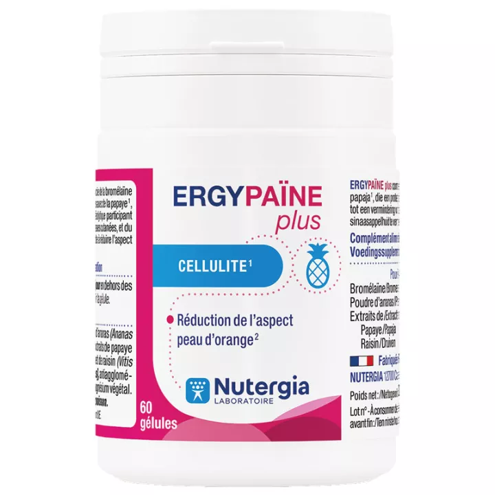 Ergypaïne Plus Nutergia Cellulite 60 gélules
