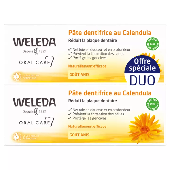 Weleda Oral Care Pâte Dentifrice au Calendula Bio 75 ml