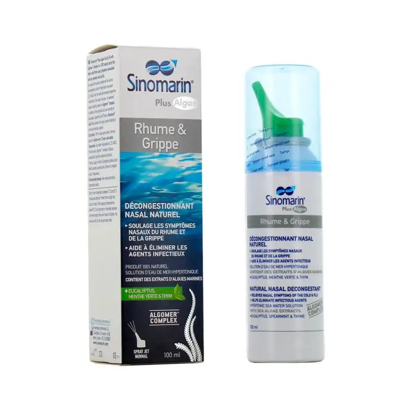 Sinomarin Plus Algae Rhume et Grippe - 100ml