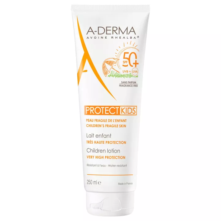 A-Derma Protect Kids SPF50+ Lait Enfant 250 ml