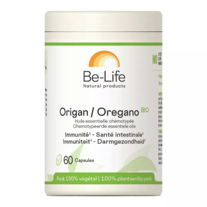 Be-Life Origan Immunité & Santé Intestinale 60 Capsules