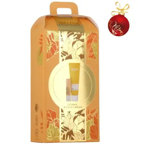 WELEDA - Coffret Cold Cream Mes Essentiels - Soin des Lèvres et Crème nutritive