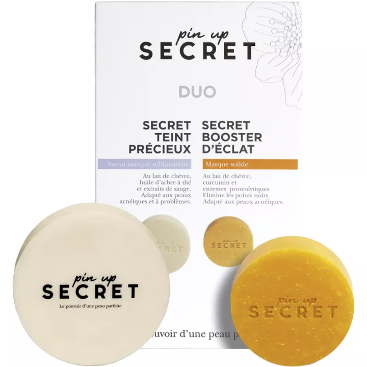 Pin Up Secret Duo Savons Précieux & Booster*