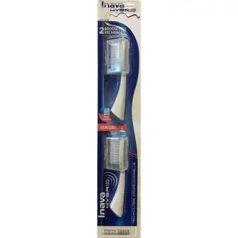 INAVA HYBRID Brossettes Timer 2 (recharges brosse à dents électrique)