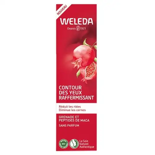 WELEDA Contour des yeux raffermissant à la Grenade BIO - Tube 10 ml