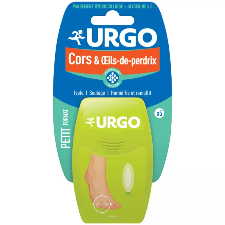 Urgo Cors & Œils-de-Perdrix Pansement Boîte de 5