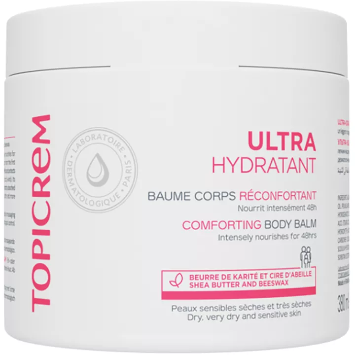 Topicrem Ultra Hydratant Baume Corps Réconfortant 380 ml