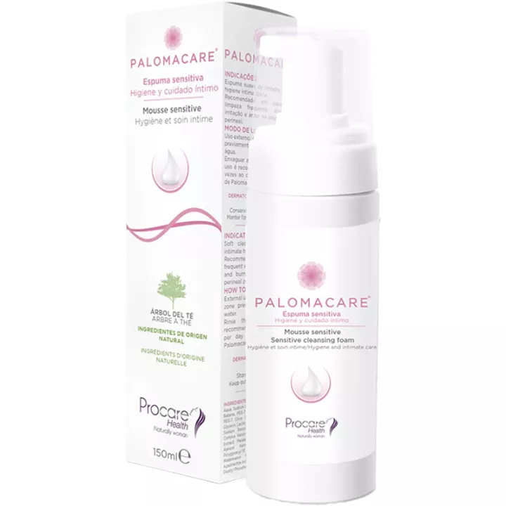 Palomacare Mousse Sensitive Hygiène & Soin Intime 150 ml
