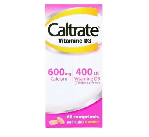 Caltrate Vitamine D3 Boîte de 60 comprimés