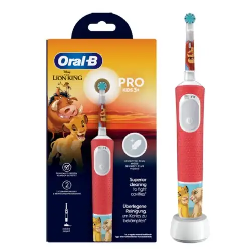 ORAL B - Brosse à Dents Electrique Pro Kids 3+ Le Roi Lion