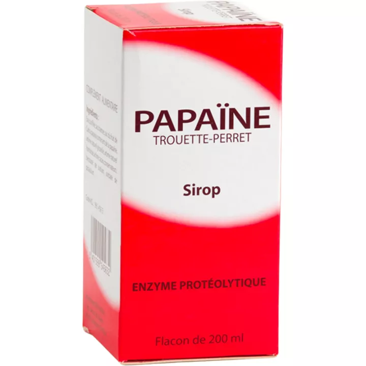Papaïne Trouette-Perret Sirop Enzyme Protéolytique