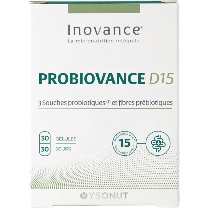 Inovance Probiovance D15 30 gélules