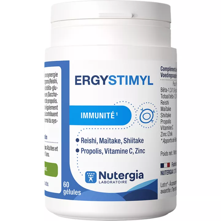 Ergystimyl Nutergia Immunité 60 gélules