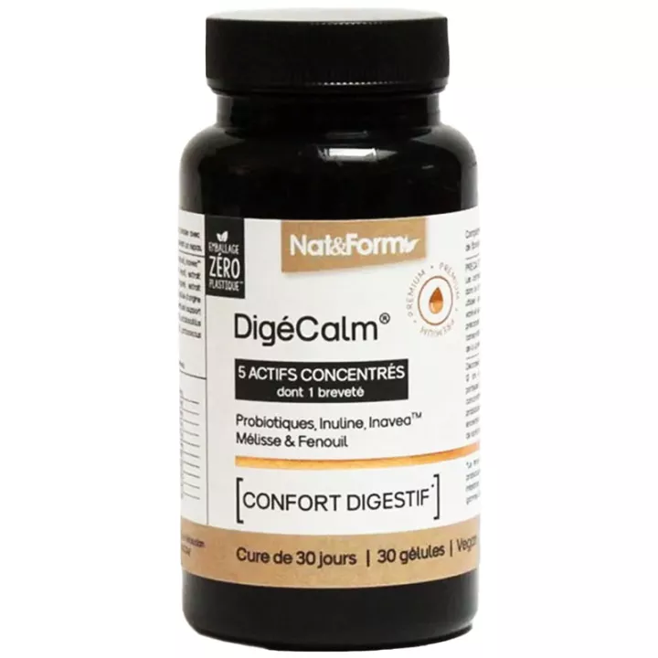 Nat & Form Nutraceutique Digécalm 30 Gélules