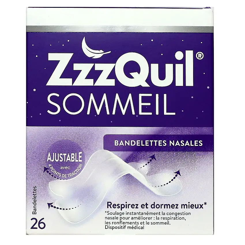 Zzzquil Sommeil Bandelet Nasale 26