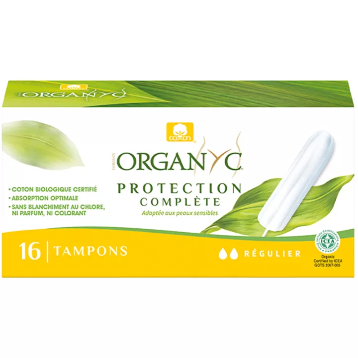 Organyc Tampons Digital Coton Bio X 16
