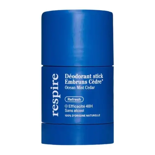 RESPIRE Déodorant stick Rechargeable - Embruns Cèdre